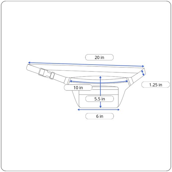 Santa Cruz Skateboards Bag Yellow Pink Waist Fanny Pack Adjustable Strap Retro - Picture 9 of 10
